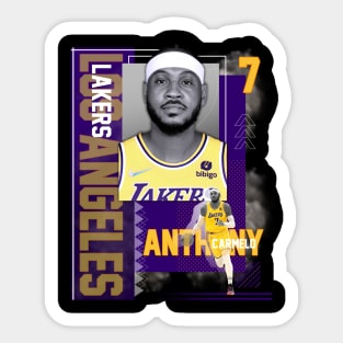 Los Angeles Lakers Carmelo Anthony 7 Sticker